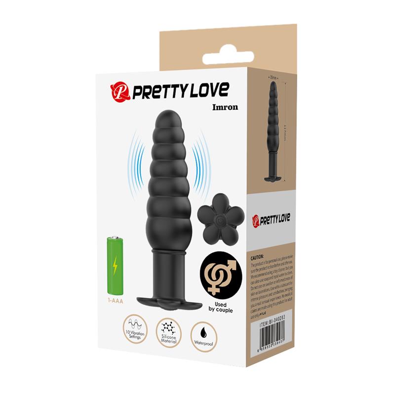 PRETTYLOVE - IMRON VIBRATING ANAL PLUG