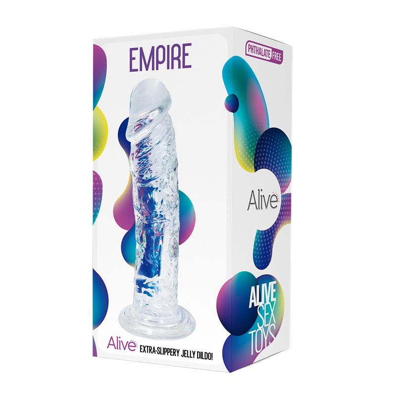 ALIVE - JELLY DILDO EMPIRE 19.3 CM