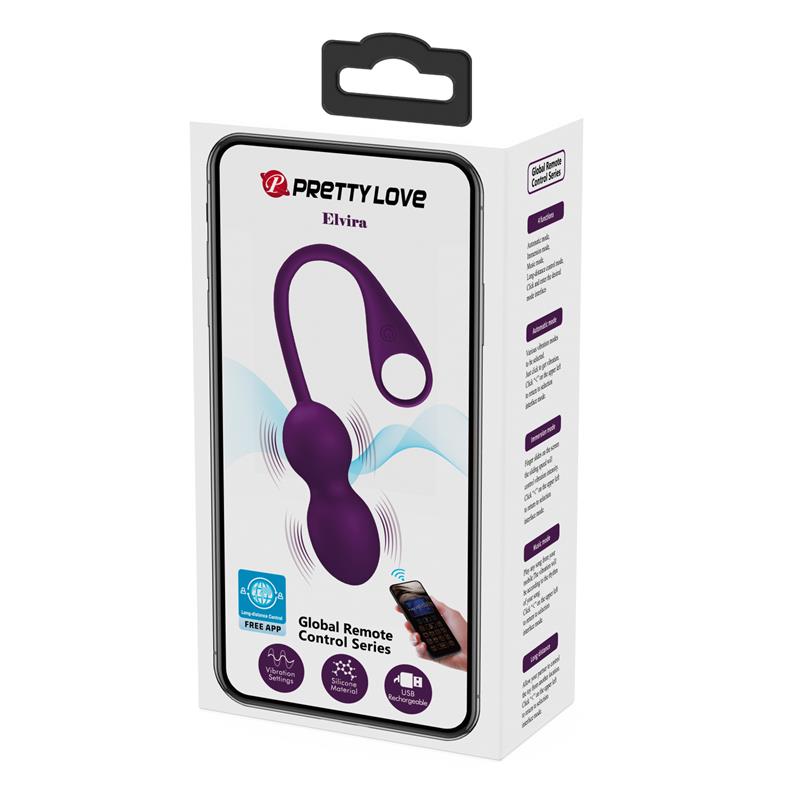 PRETTYLOVE - KEGEL BALLS WITH VIBRATION AND APP