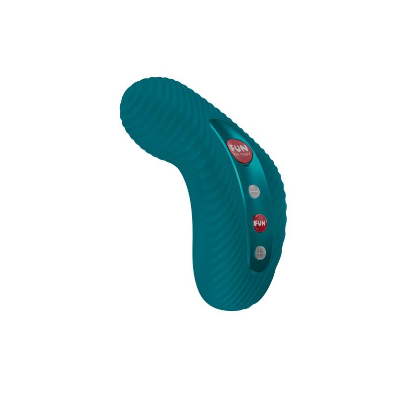 FUN FACTORY - VIBRADOR DE APLICACIÓN LAYA III VERDE BOTELLA