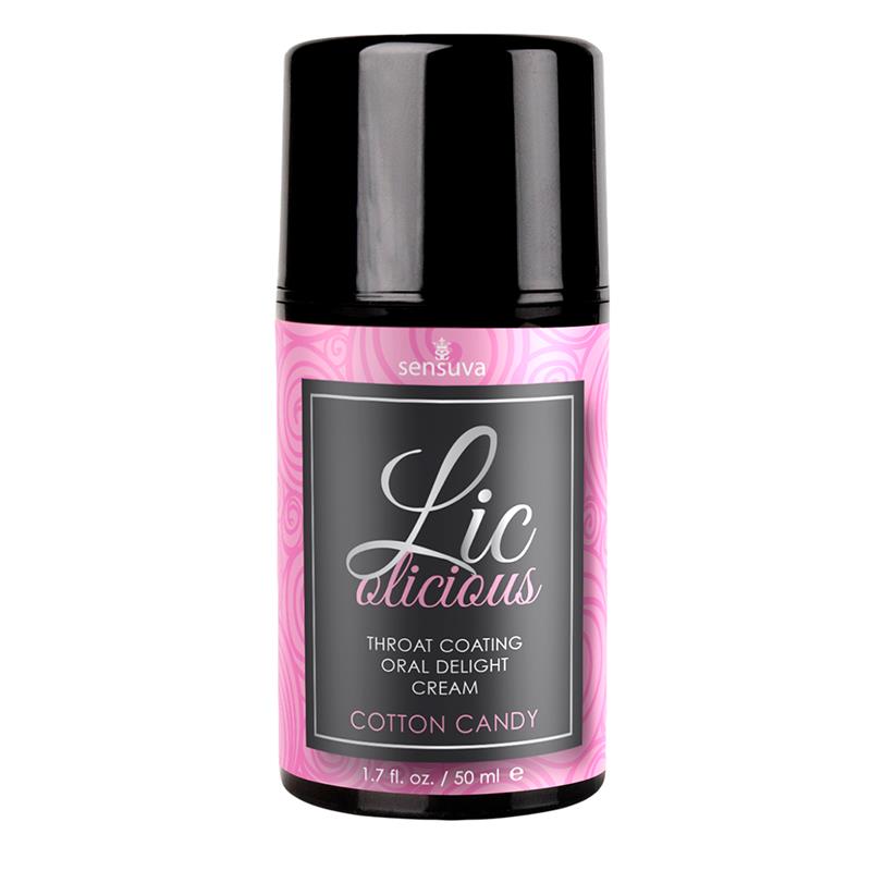 SENSUVA - LIC-O-LICIUS CDESENSITIZING THROAT CREAM COTTON CANDY 50 ML