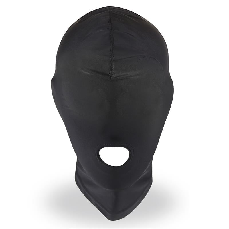 INTOYOU BDSM LINE - LILITH INCOGNITO MASK WITH OPENING IN THE MOUTH BLACK