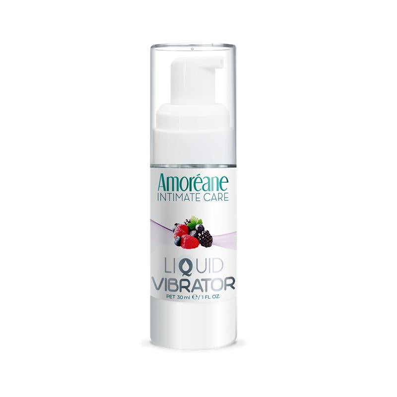 AMOREANE - LIQUID VIBRATOR BERRIES FLAVOR 30 ML