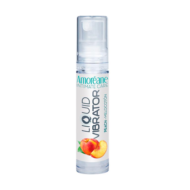 AMOREANE - LIQUID VIBRATOR WATERBASE PEACH 10 ML