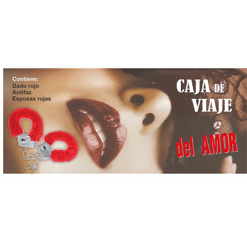 DIVERTY SEX - LOVE BOX WITH HANDCUFFS, DICE AND MASK