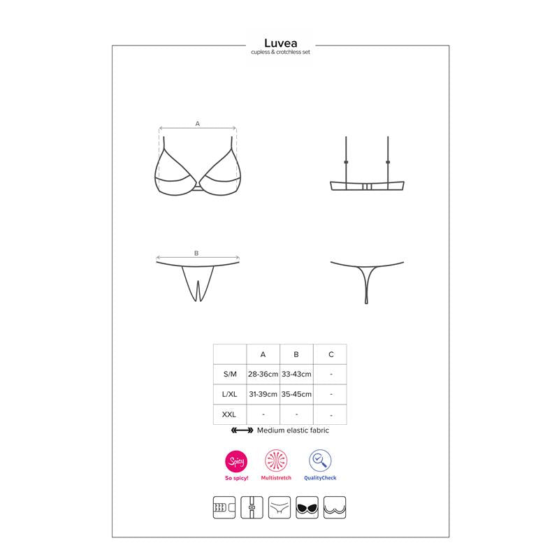 OBSESSIVE - LUVAE 2 PIECES SET