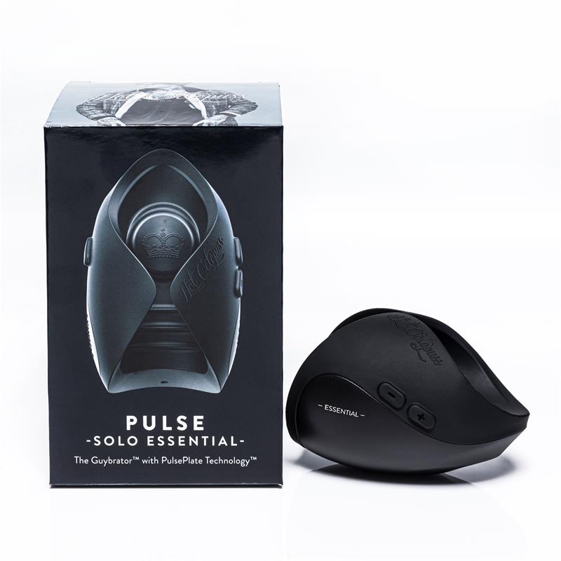 HOT OCTOPUSS - MALE MASTURBATOR PULSE SOLO ESSENTIAL BLACK