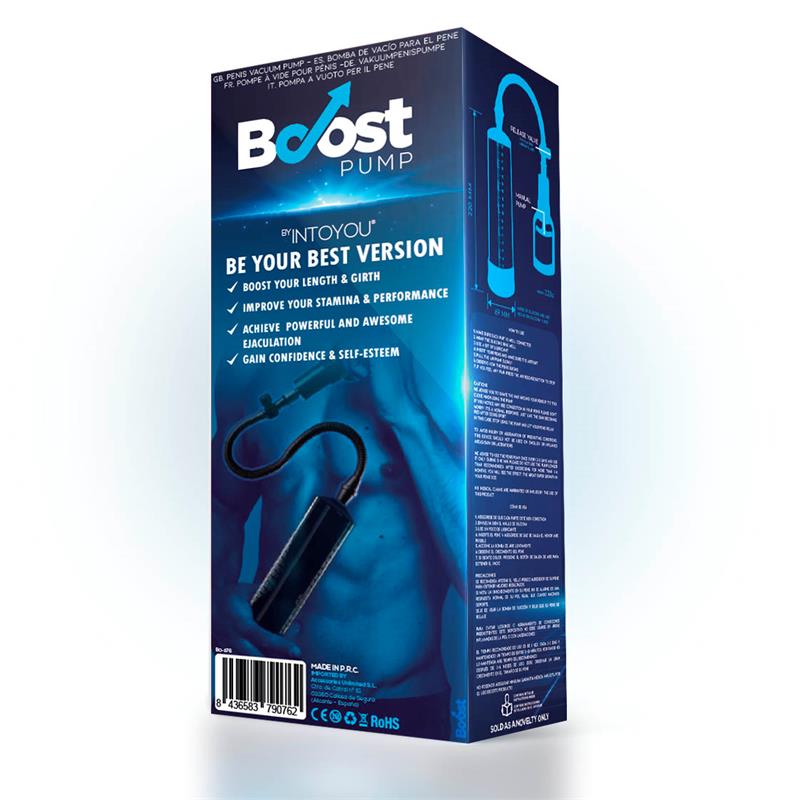 BOOST PUMPS - MANUAL PENIS PUMO PSX02 DARK