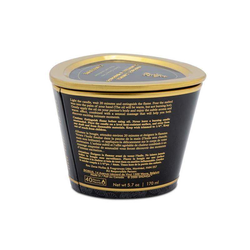 SHUNGA - MASSAGE CANDLE LAVENDER 170ML