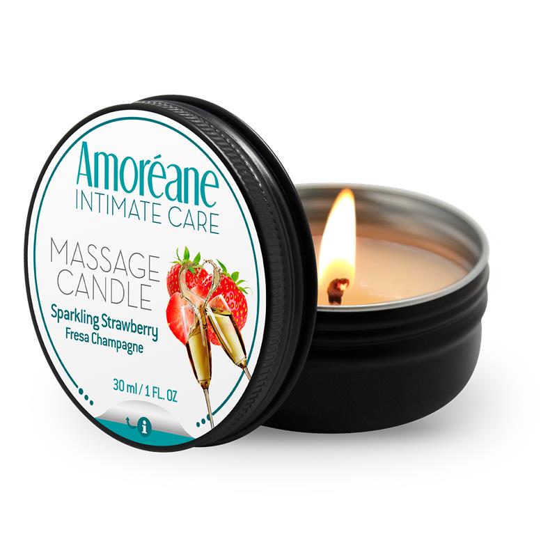 AMOREANE - MASSAGE CANDLE SPARKLING STRAWBERRY 30 ML