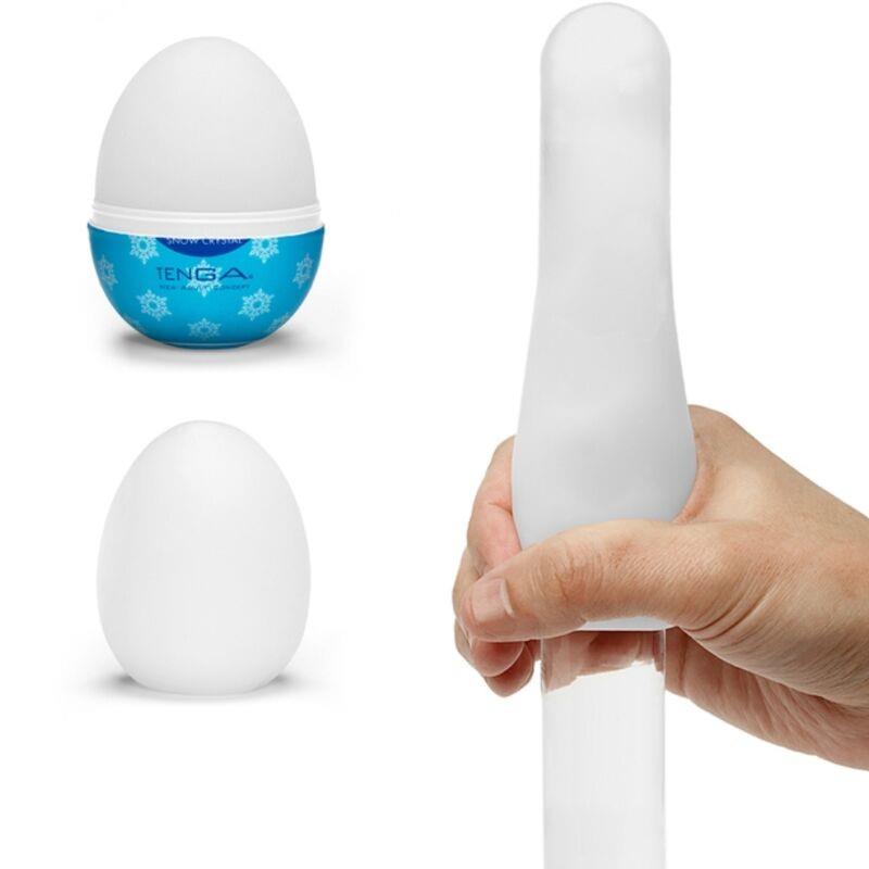 TENGA - MASTURBATOR EGG SNOW