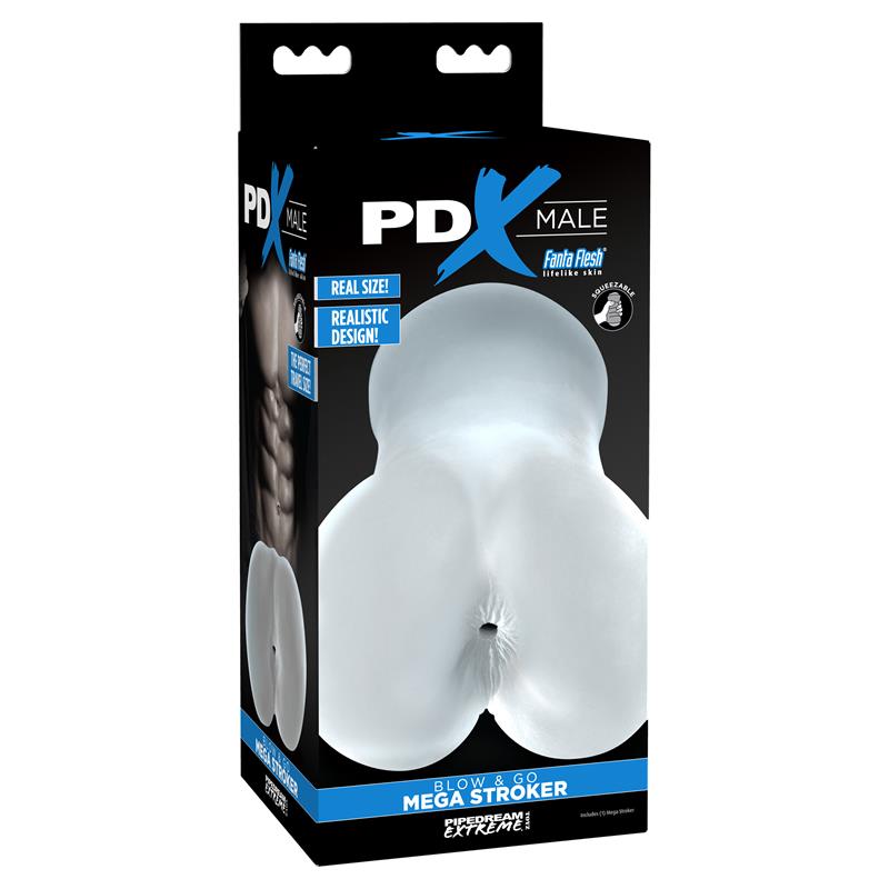 PDX MALE - MASTURBATOR MALE BLOW AND GO MEGA CLEAR