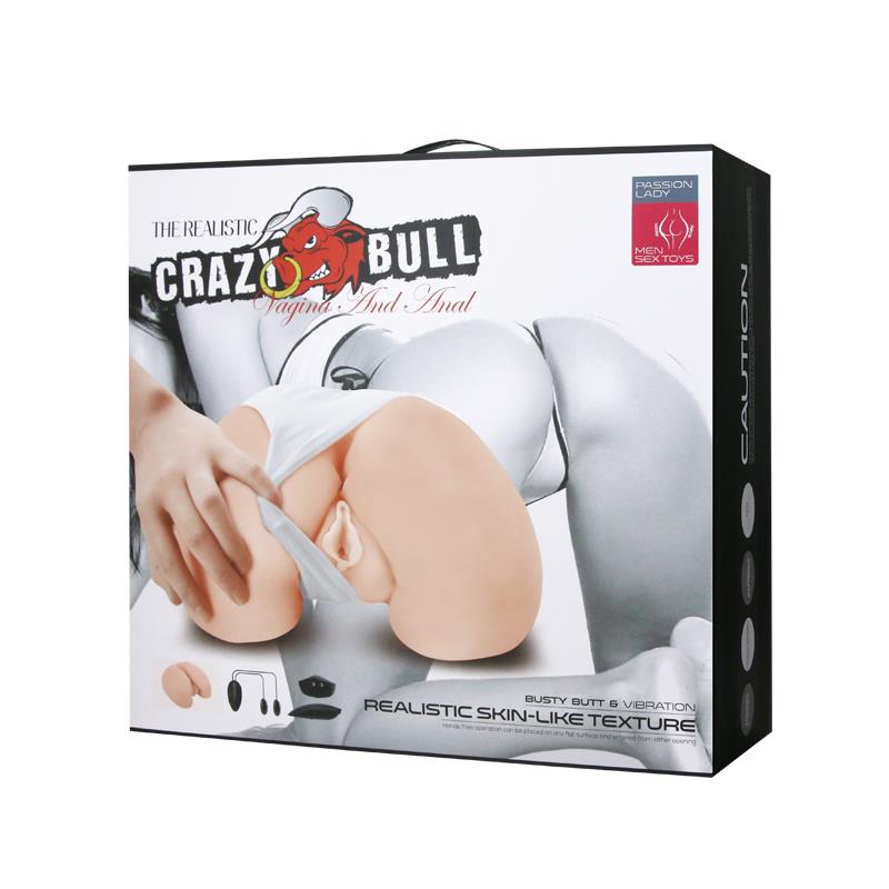 CRAZY BULL - MASTURBATOR VAGINA AND ASS DUSTY BUTT