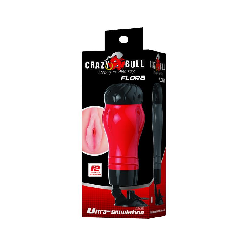 CRAZY BULL - MASTURBATOR WITH VIBRATION VAGINA