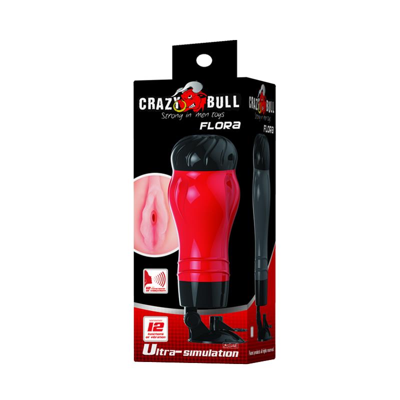 CRAZY BULL - MASTURBATOR WITH VIBRATION VAGINA