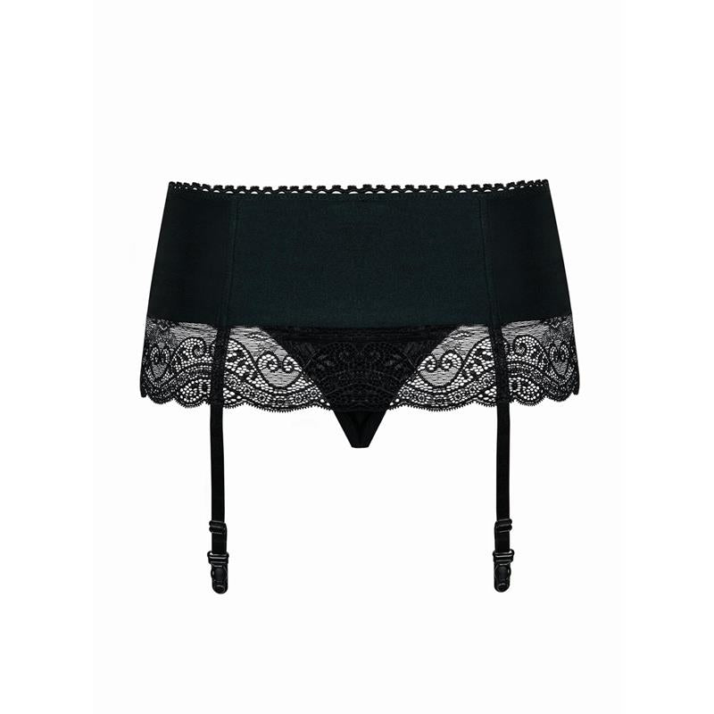 OBSESSIVE - MIAMOR GARTER BELT WITH THONG