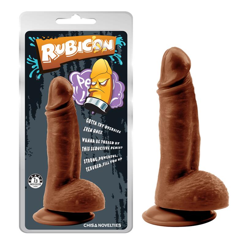 CHISA - MIGHTY RAVAGE DILDO 7.9 - 20CM BROWN