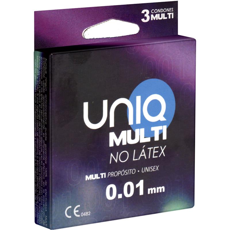 UNIQ - MULTISEX CONDOMS 3 UNITS