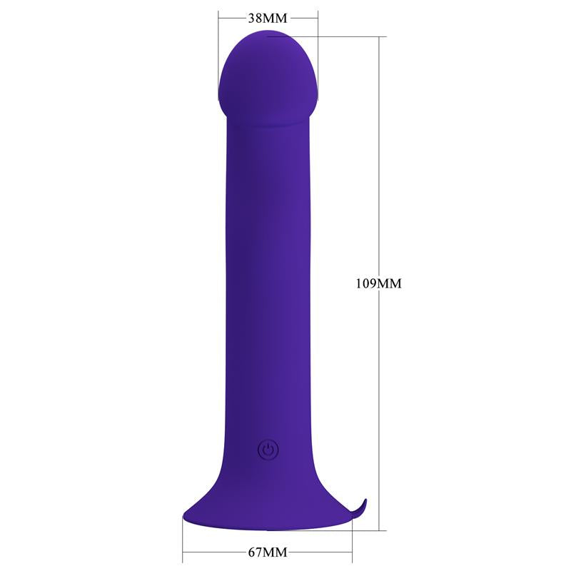 PRETTYLOVE - MURRAY YOUTH DILDO WITH VIBRATION AND PULSATION