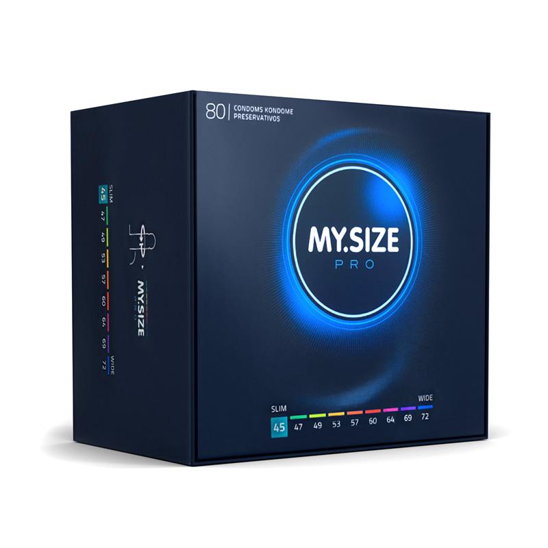 MY SIZE - PRO CONDOMS 45 MM 80 UNITS