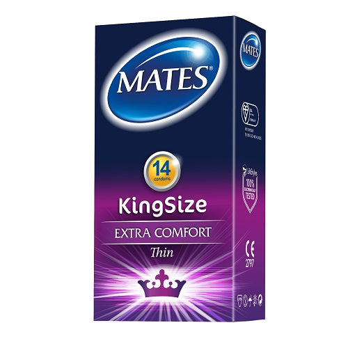 MATES - KING SIZE CONDOMS 14 PACK