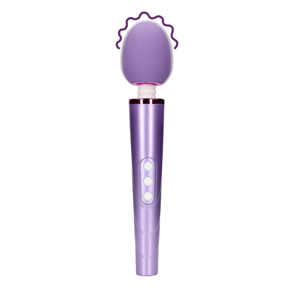 GENERIC - Rechargeable Wand Vibrator Metallic Purple