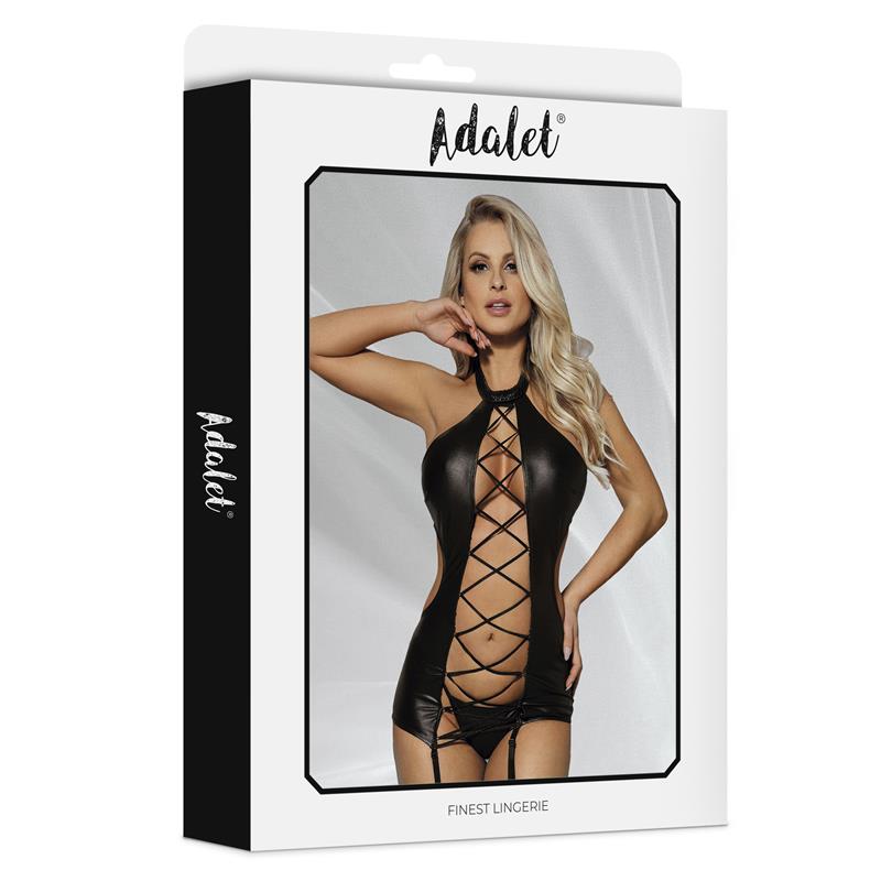 ADALET LINGERIE - NATT BABYDOLL WITH GARTER AND THONG