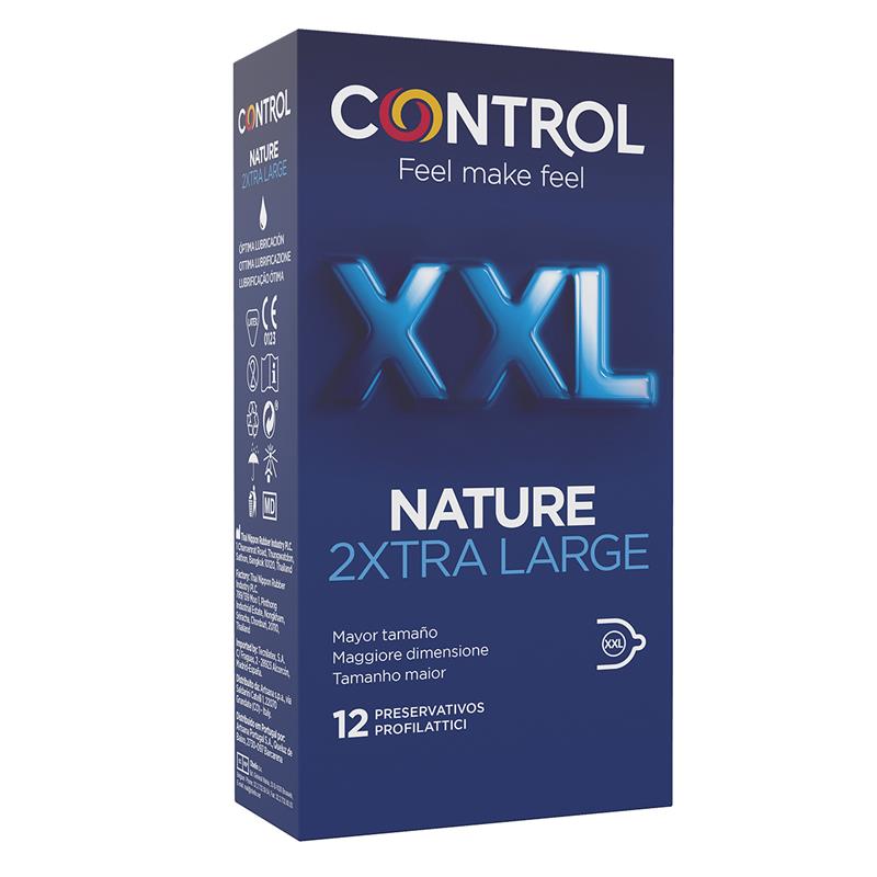 CONTROL - NATURE XXL 12 UNITÉS