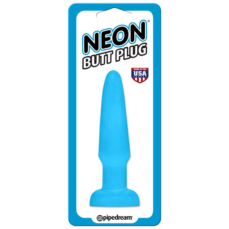 NEON - BUTT PLUG BLUE