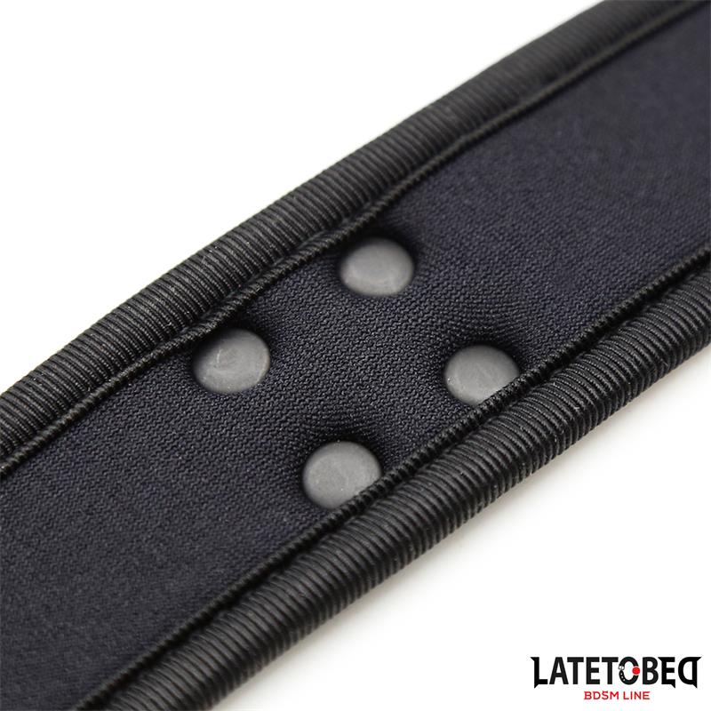 LATETOBED BDSM LINE - NEOPRENE COLLAR ADJUSTABLE