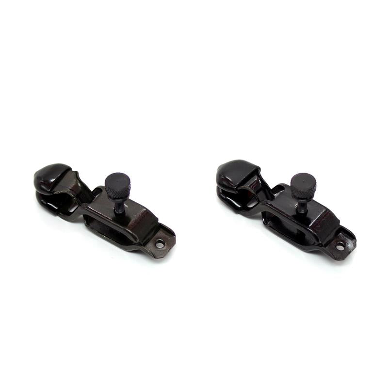 LATETOBED BDSM LINE - NIPPLE CLAMPS ADJUSTABLE METAL BLACK