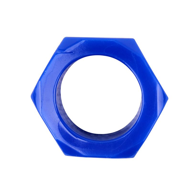 CHISA - NUST BOLTS PENIS RING BLUE