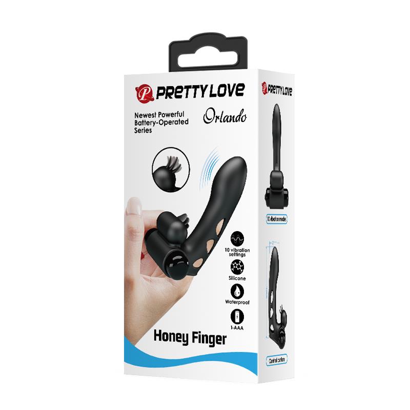 PRETTYLOVE - ORLANDO HONEY VIBRATING FINGER