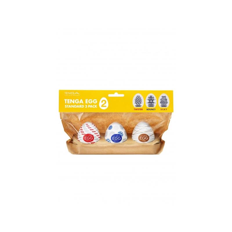 TENGA - PACK OF 3 EGG STANDARD - PACK 2