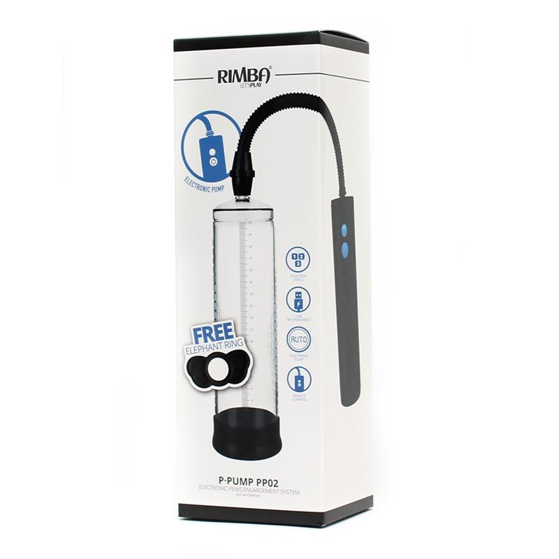 RIMBA TOYS - PENIS ENLARGER WITH RECHARGEABLE REMOTE P-PUMP PP2