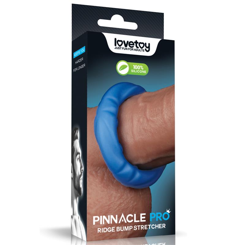 LOVETOY - PINNACLE PRO RIDGE BUMP STRETCHER PENIS RING