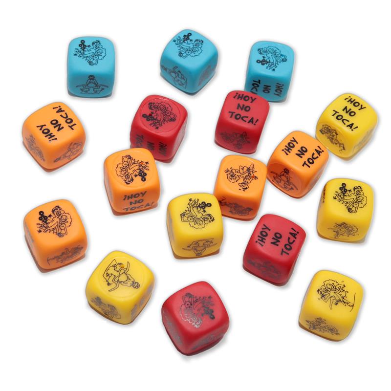 DIVERTY SEX - DADOS DE POSTURAS COLORES 1 UNIDAD