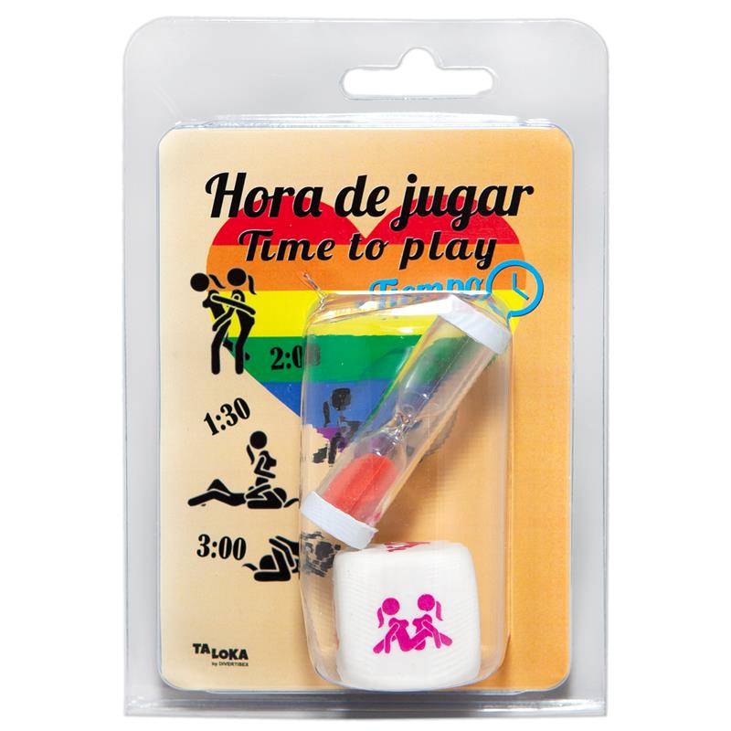 TALOKA - POSTURE DICE SET AND AN HOURGLASS