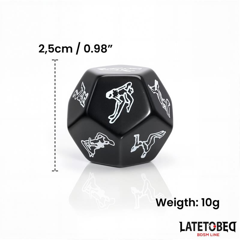 LATETOBED BDSM LINE - POSTURE SEX DICE
