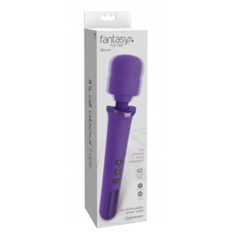 FANTASY FOR HER - POWER WAND 10 FUNCTIONS RECHARGABLE USB