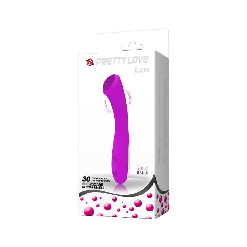 PRETTYLOVE - PRETTY LOVE MINI MASSAGER LEN PURPLE.