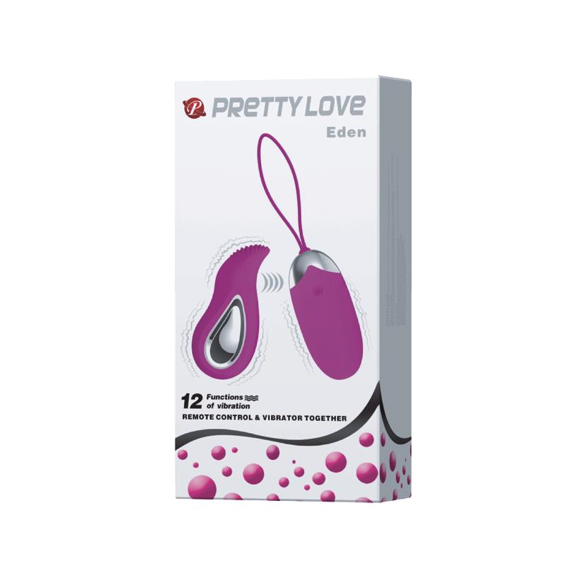 PRETTY LOVE - VIBRADOR A CONTROL REMOTO EDEN CL40