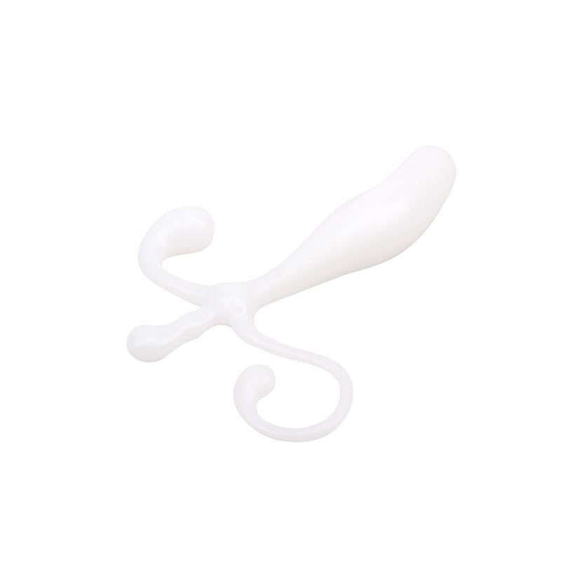 CHISA - PROSTATIC STIMULATOR 12.5 X 2.5 CM WHITE