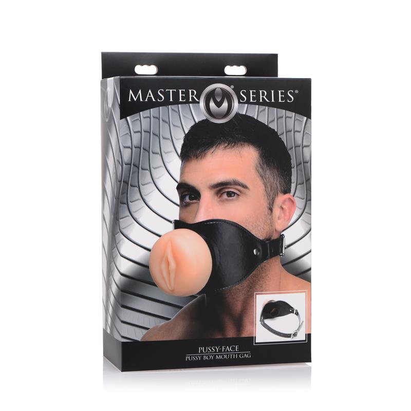 MASTER SERIES - PUSSY FACE ORAL SEX MOUTH GAG