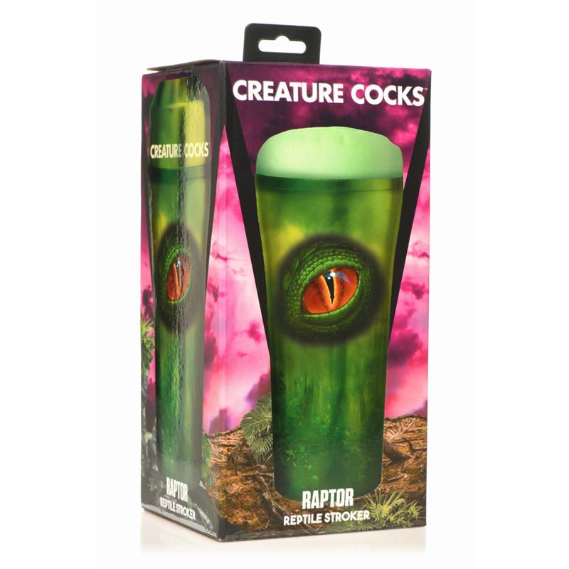 CREATURE COCKS - RAPTOR REPTILE MANUAL MASTURBATOR 8.7