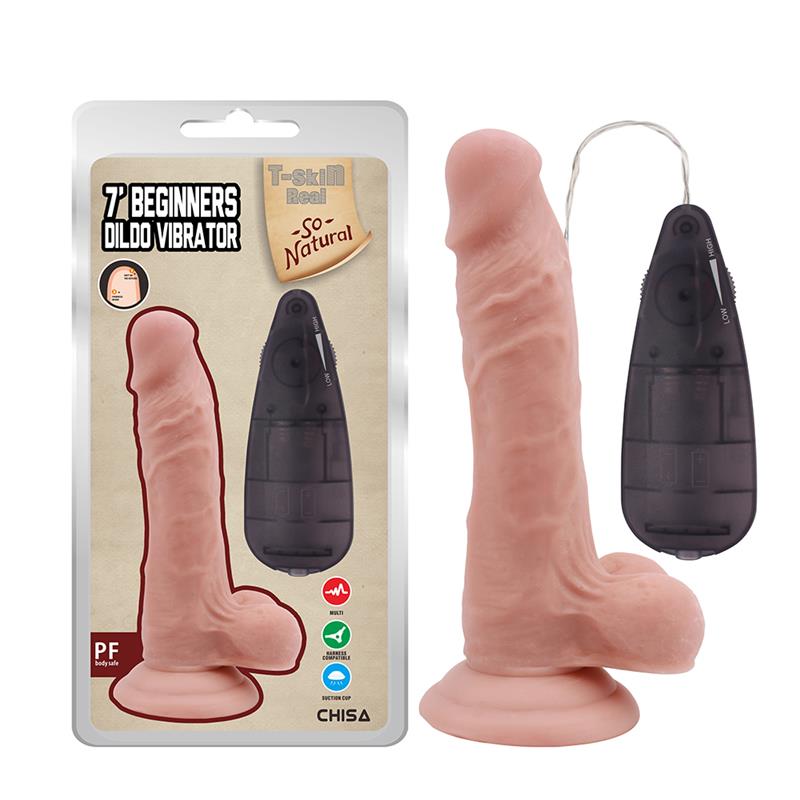CHISA - REALISTIC VIBRATING DILDO BEGINNERS 7