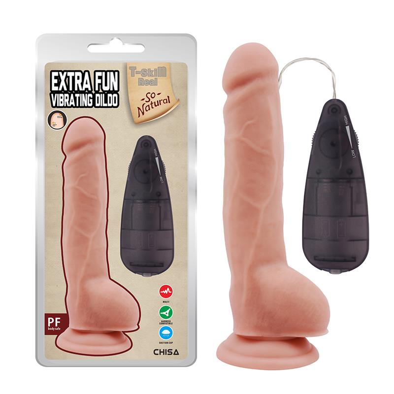 CHISA - REALISTIC VIBRATING DILDO EXTRA FUN 9.2