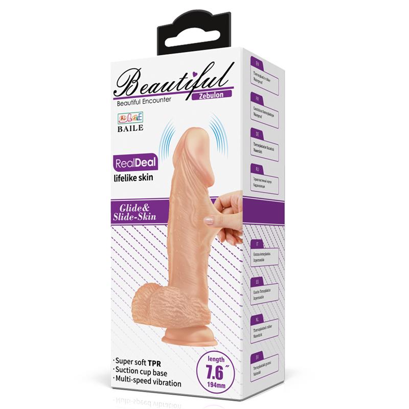 BAILE - REALISTIC VIBRATOR 7,6 REMOTE CONTROL
