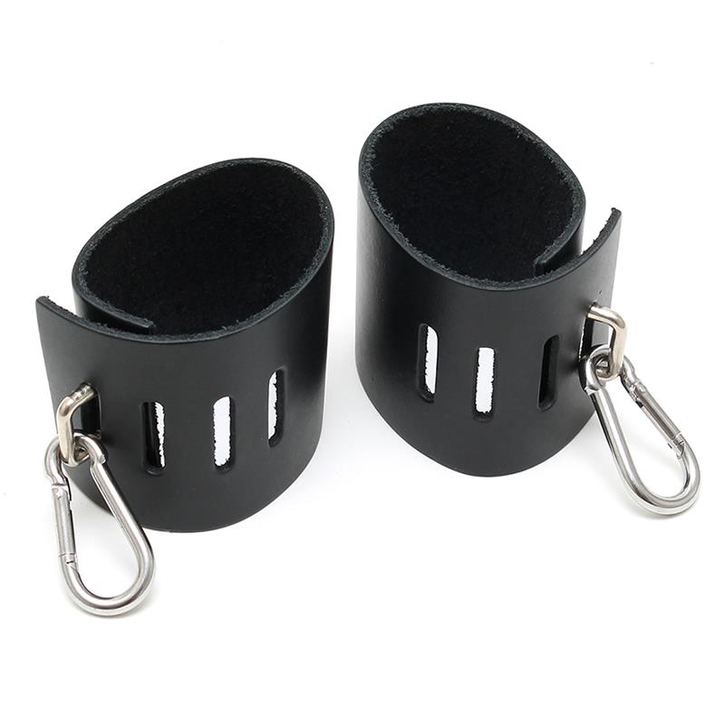 BONDAGE PLAY - CUFFS LEATHER ADJUSTABLE