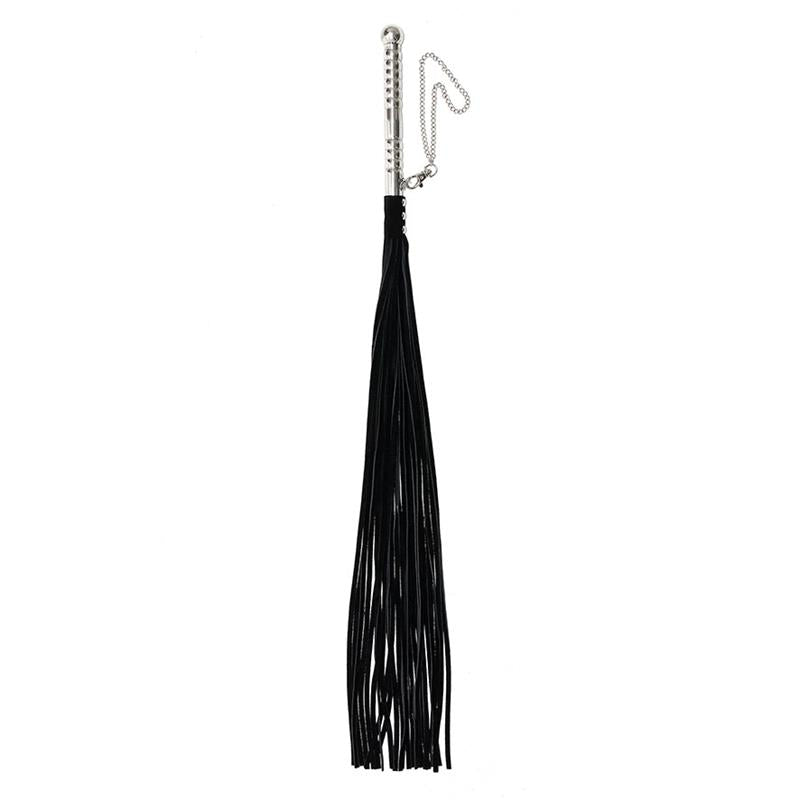 JUEGOS DE BONDAGE - LÁTIGO DE CUERO 78 CM